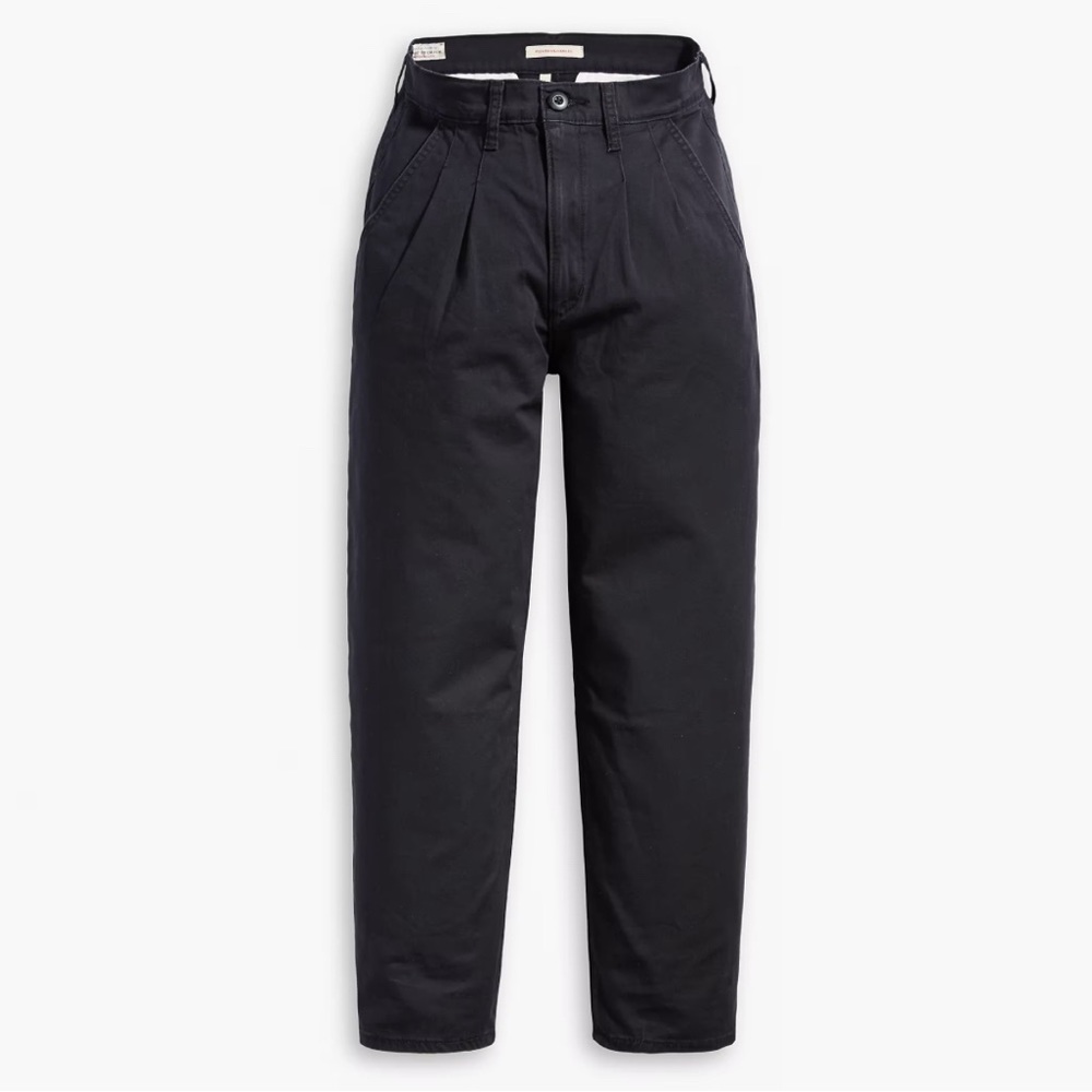 Levi’s High Rise Black Twill Balloon Pants